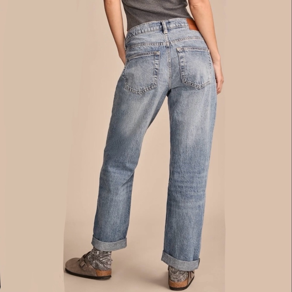 Lucky Brand Women's Distressed Boyfriend Jeans